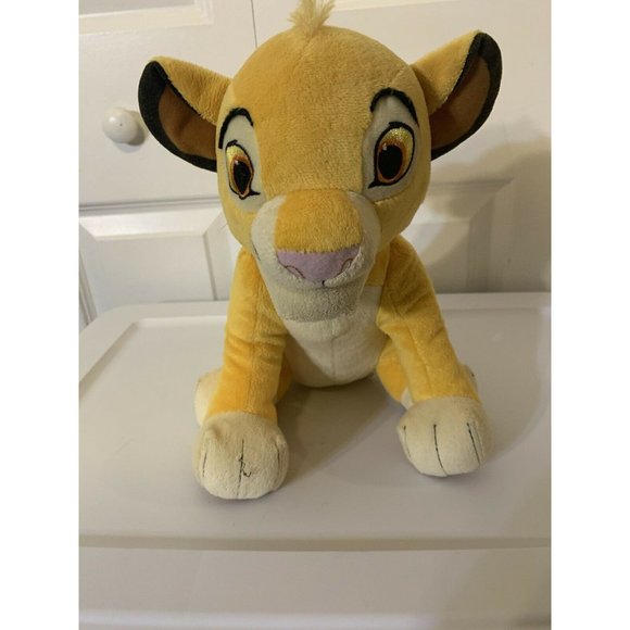 12" Inch SIMBA Plush Stuffed Animal Lion King Disney Kohls Cares 2014 - Picture 2 of 8